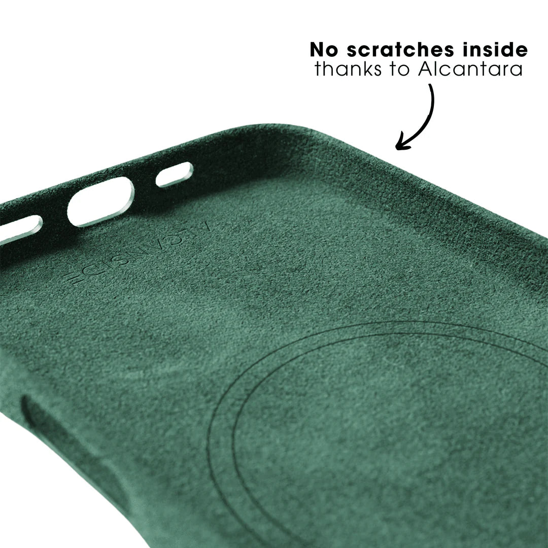 iPhone | Alcantara Case | Midnight Green