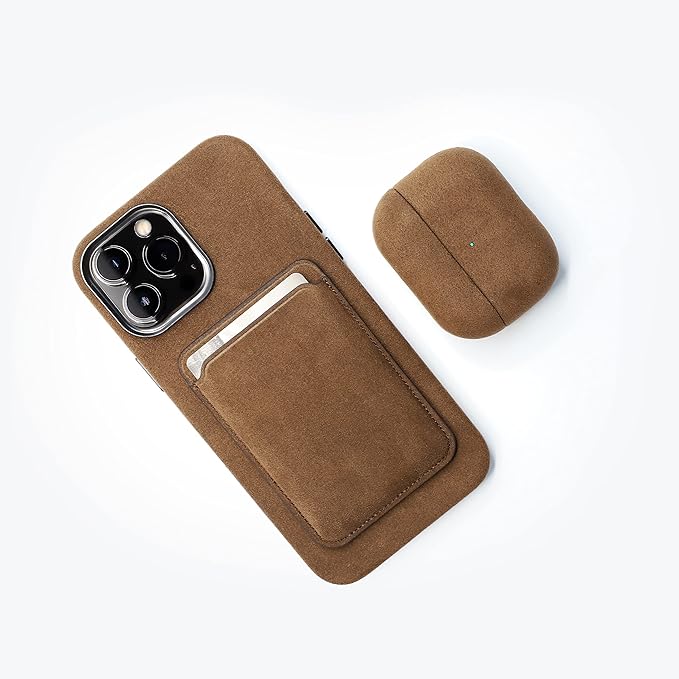 iPhone | Carcasa Alcantara | Bark Brown